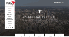 Desktop Screenshot of global.metroatlantachamber.com